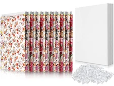 7.5 x 10.5 Inch Comic Book Boards and Clear U Shape Plastic Alligator Clips F