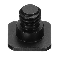 1 Pcs Hot Shoe Adapter 3/8" Male to 1/4" Female Thread Nut 0.59x0.71x0.71 Inch