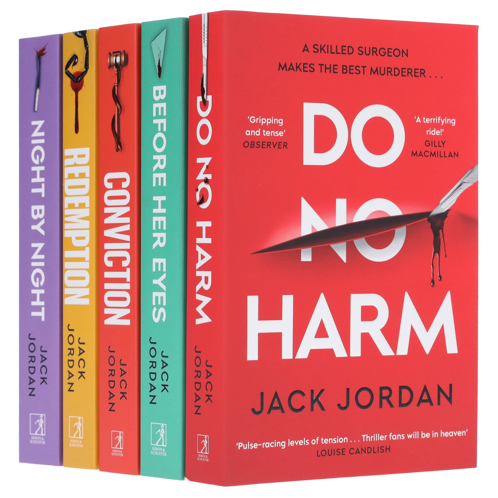 Jack Jordan Collection 5 Books Set - Fiction - Paperback