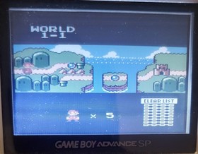 Super Mario Bros Deluxe GBC Video Game Catridge Gameboy Color