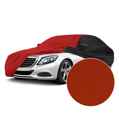 For Pontiac Sunbird 88-94 Car Cover Satin Stretch Indoor Adrenaline Red Custom
