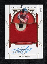 2024 Panini National Treasures Gold 42/49 Tommy Troy #PMS-TT Auto 10w8