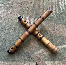 PRO 2.1 B SHAKUHACHI BAMBOO FLUTE MASTER MADE GYOKUSUI TENSEI  Line Perry Yung