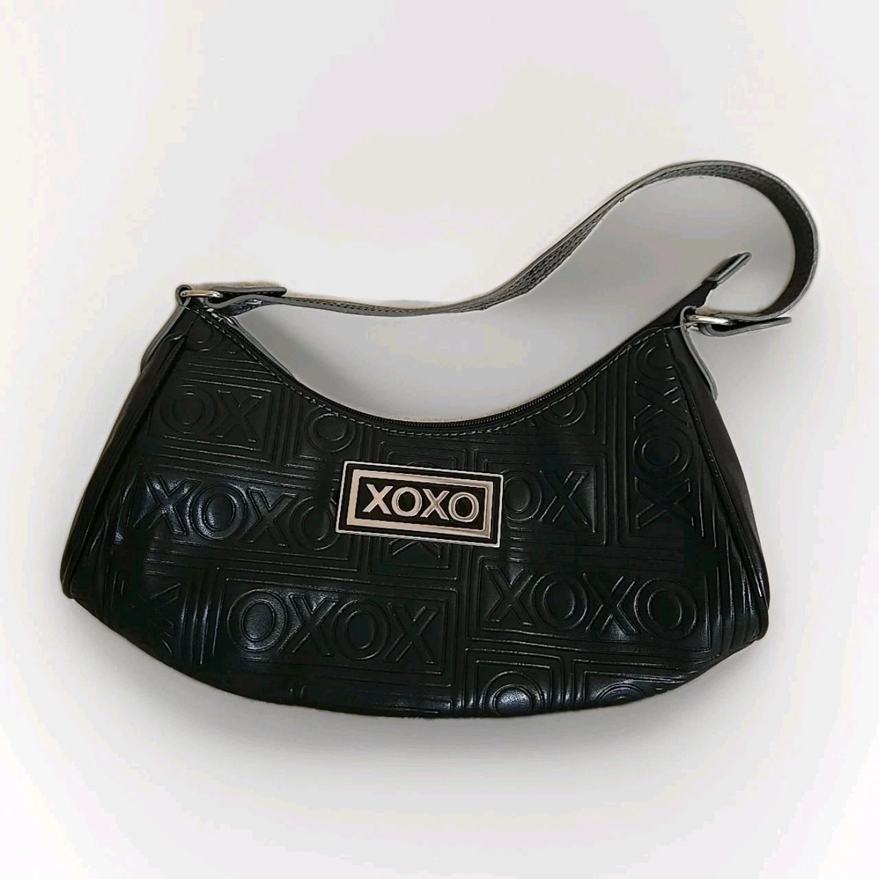 Vintage Y2K XOXO Black Shoulder Bag Purse NEW