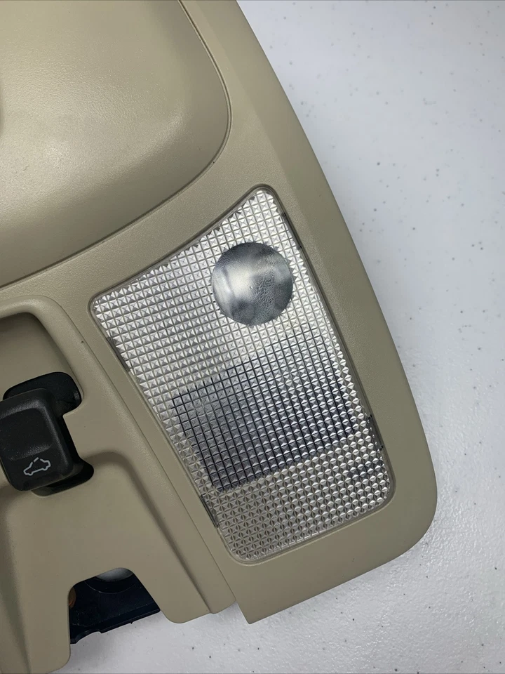 01-09 Volvo S60 V70 XC70 XC90 S80 CÚPULA FRONTAL mapa LUZ MONTAGEM AÉREA bege - Imagem 3 de 4