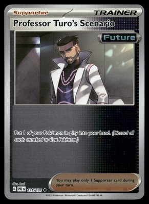 Professor Turo's Scenario 121/131 Reverse Holo SV: Prismatic Evolutions LP-NM