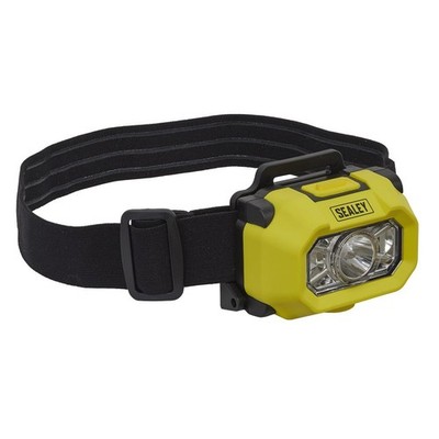 Sealey Stirnlampe 1.8W SMD LED Intrinsisch Sicher Atex / Iecex 3 X AAA HT452IS