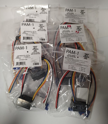 AIR PRODUCTS AND CONTROLS PAM-1 MULTI-VOLTAGE INPUT 10 AMP FORM C RELAY 6 PIECE