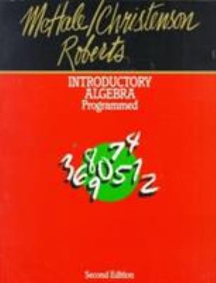 Introductory Algebra Programmed Paperback