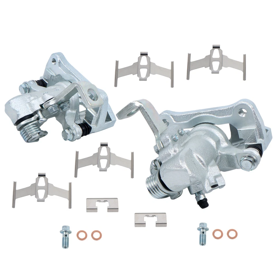 For Acura Integra 94-01 Honda Civic del Sol Rear Left & Right Brake Calipers 2x - Image 2 of 4