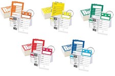 Versa-Tags 250 Key Tags PLUS 100 Kleer-Bak Window Stock Stickers