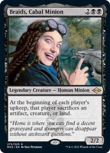Braids, Cabal Minion - Foil Etched - Modern Horizons 2