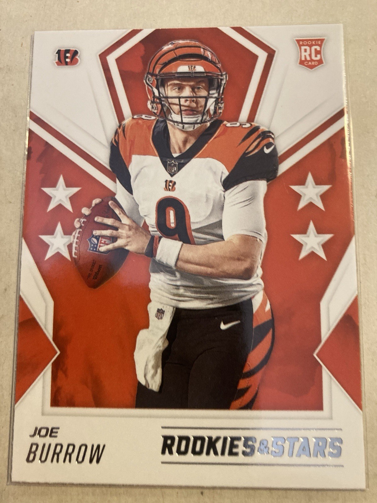 2020 Panini Rookies & Stars Joe Burrow Rookie #101 NFL Cincinnati Bengals Joey B
