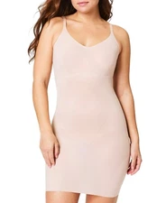SPANX Women's Invisible Cami Slip 10506R - Champagne Beige - 1X