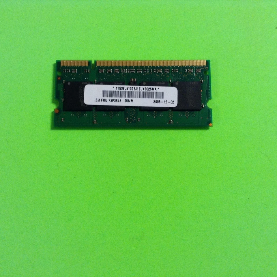 Micron MT8HTF6464HDY-53EB3 73P3843 512MB DDR2-533 (PC2-4200) PC2-4200S Random - Image 2 of 2