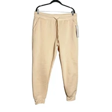 NWT RBX Lightweight Fleece Back Elastic Drawstring Waist Jogger Pants Large