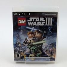 LEGO Star Wars III: The Clone Wars (Sony PlayStation 3) Complete In Box CIB