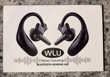 WLU Hearing Aids, Noise Cancellation Hearing Aids for Seniors with Bluetooth,