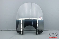 2001 Harley Softail Windshield Wind Screen Assembly DETACHABLE HALF SMOKE  #4092