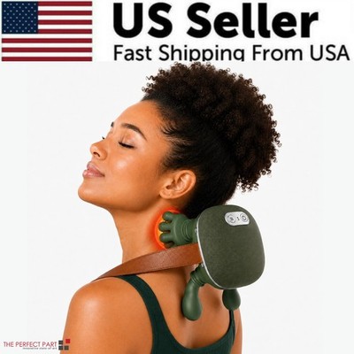 The Handiva Massager with Heat Neck Massagers Deep Tissue 3D Kneading Shiatsu US