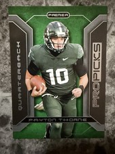 2022 Pro Picks Premier Payton Thorne Rookie Card #PP-11 Michigan State Spartans. rookie card picture