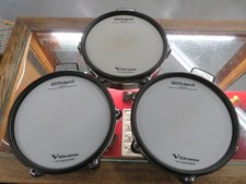 Three Roland PDX-100 V Drum 10 Mesh Head PDX1...