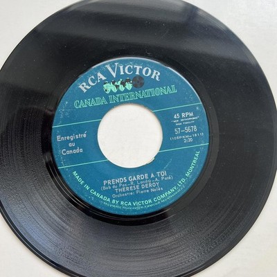 Therese Deroy   L'amour/Prends Garde A Toi 45rpm Vinyl Record  R1
