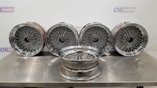 1965 Shelby 15x7 Aftermarket Wire Road Wheel Rim Set Of 4 With Spare