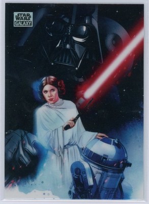 Our Most Desperate Hour 2025 Topps Chrome Star Wars Galaxy Refractor #50