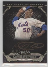 2015 Topps Tier One New Guard Rose Gold Ink 25/25 Rafael Montero Auto 0af