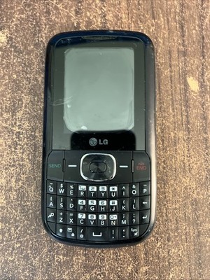 LG 500G - Black (TracFone) Cellular Phone Rare As Is Untested Unable To Test