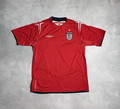 2004-2006イングランド代表 ユニフォームUMBRO ENGLAND ENGLAND 2004 2005 2006 AWAY FOOTBALL SHIRT SOCCER JERSEY UMBRO sz