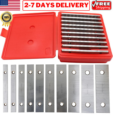 1/8x6'' Parallel Bar Set Flat Vise Horn Machinist Precision Tool for Milling Work