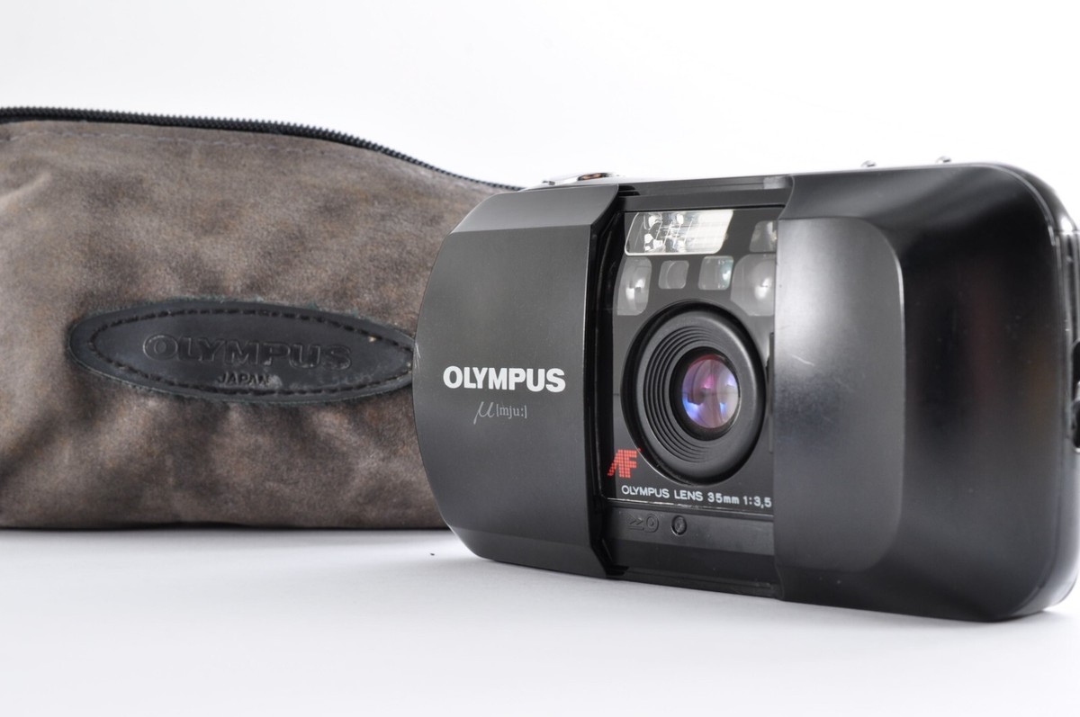 Olympus オリンパス mju af 黒 black Olympus mju Black AF 35mm Point & Shoot [Exc+4] (1391716