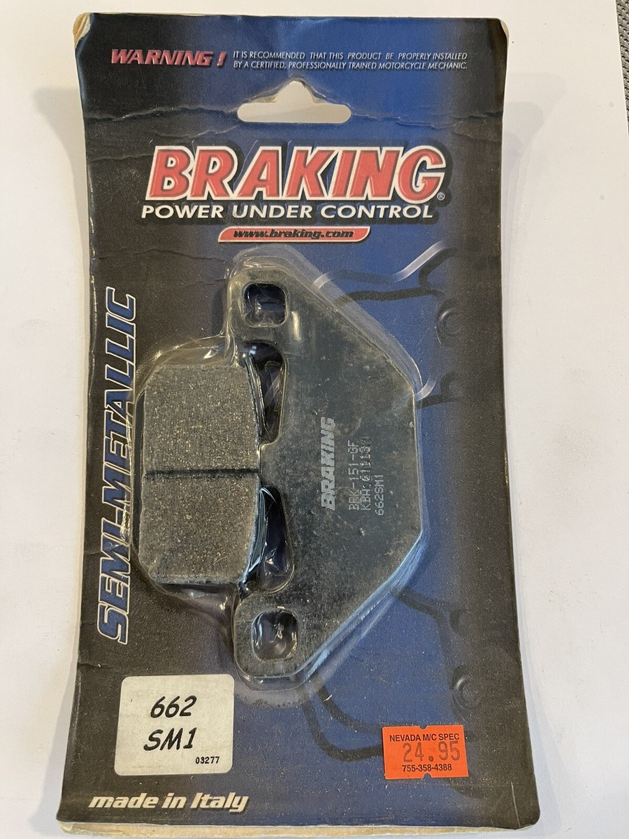 NOS Braking SM1 Semi-Metallic Brake Pads 662SM1 kawasaki kz | eBay