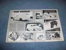 1948 Chevy Panel Truck Vintage Custom Pro Street Article "The Fridge"