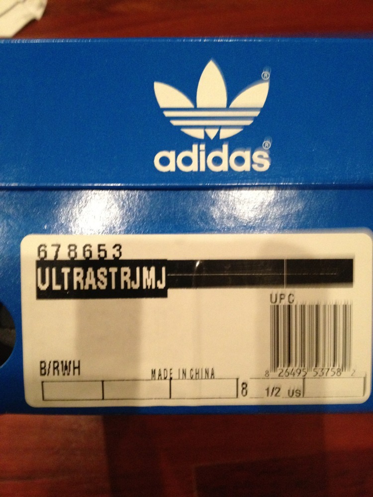2003 ADIDAS Ultrastar Jam Master Jay JMJ Run DMC 8.5M 1 of