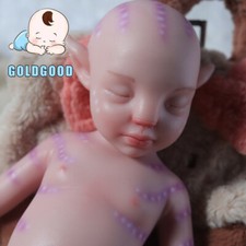 18" Realistic Reborn Baby Dolls Silicone Real Handmade Avatar Newborn Doll Gift