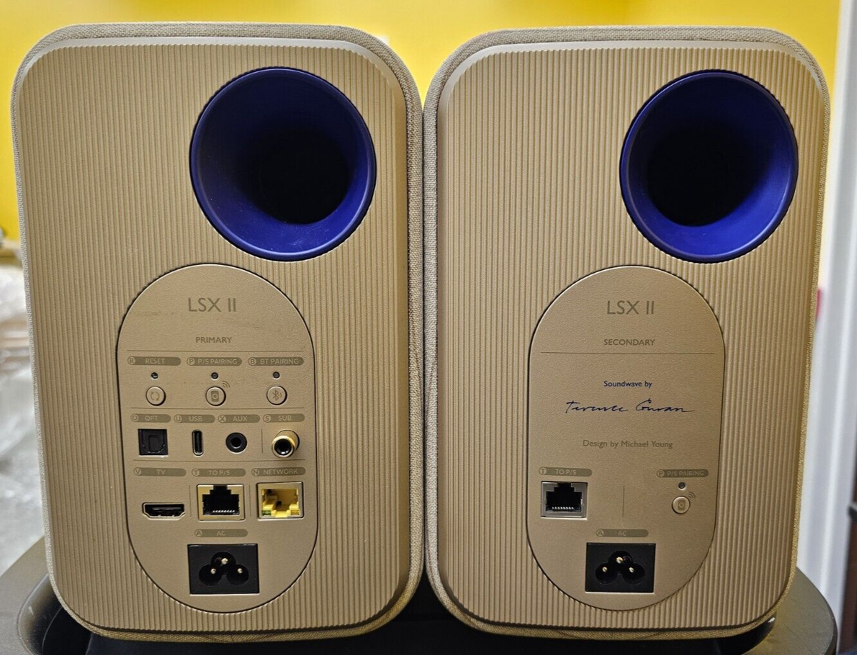 KEF LSX II Soundwave Wireless Bookshelf Speakers for sale online