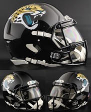 JACKSONVILLE JAGUARS NFL Riddell SPEED Full Size Authentic Football Helmet