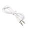 thumbnail 4  - White 3.5mm Jack Male to Male Stereo AUX Cable 3ft/1m Universal Auxillary Cord