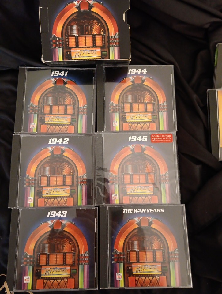 TIME LIFE - THE WAR YEARS 1941-1945 6 CD Box Set Complete LIKE NEW 144 ...