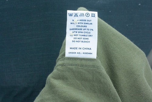 NN07 No Nationality LEVON SHIRT Men Casual Shirt Size M Green 100% Cotton - Picture 11 of 13