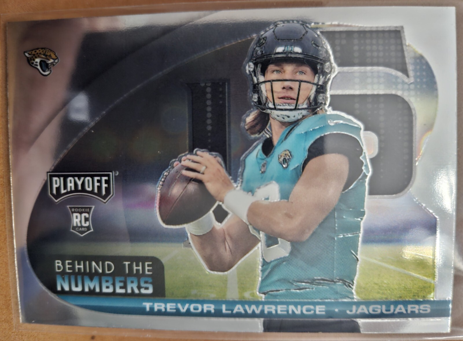 2021 Panini Playoff - Behind The Numbers #BTN-TLR Trevor Lawrence (RC)