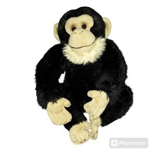 Ganz Webkinz Signature Chimpanzee Stuffed Animal Plush Monkey WKS1002 NO CODE