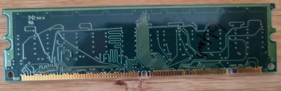 1 x HP D6502A 64MB SDRAM 168 PIN MEMORY MODULE D6502-63001 1818-7321 PC100 - Image 2 of 2