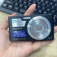 Sony Cyber Shot DSC-W610 14.1MP 4.0xOptical Zoom Vintage Digital Camera Black