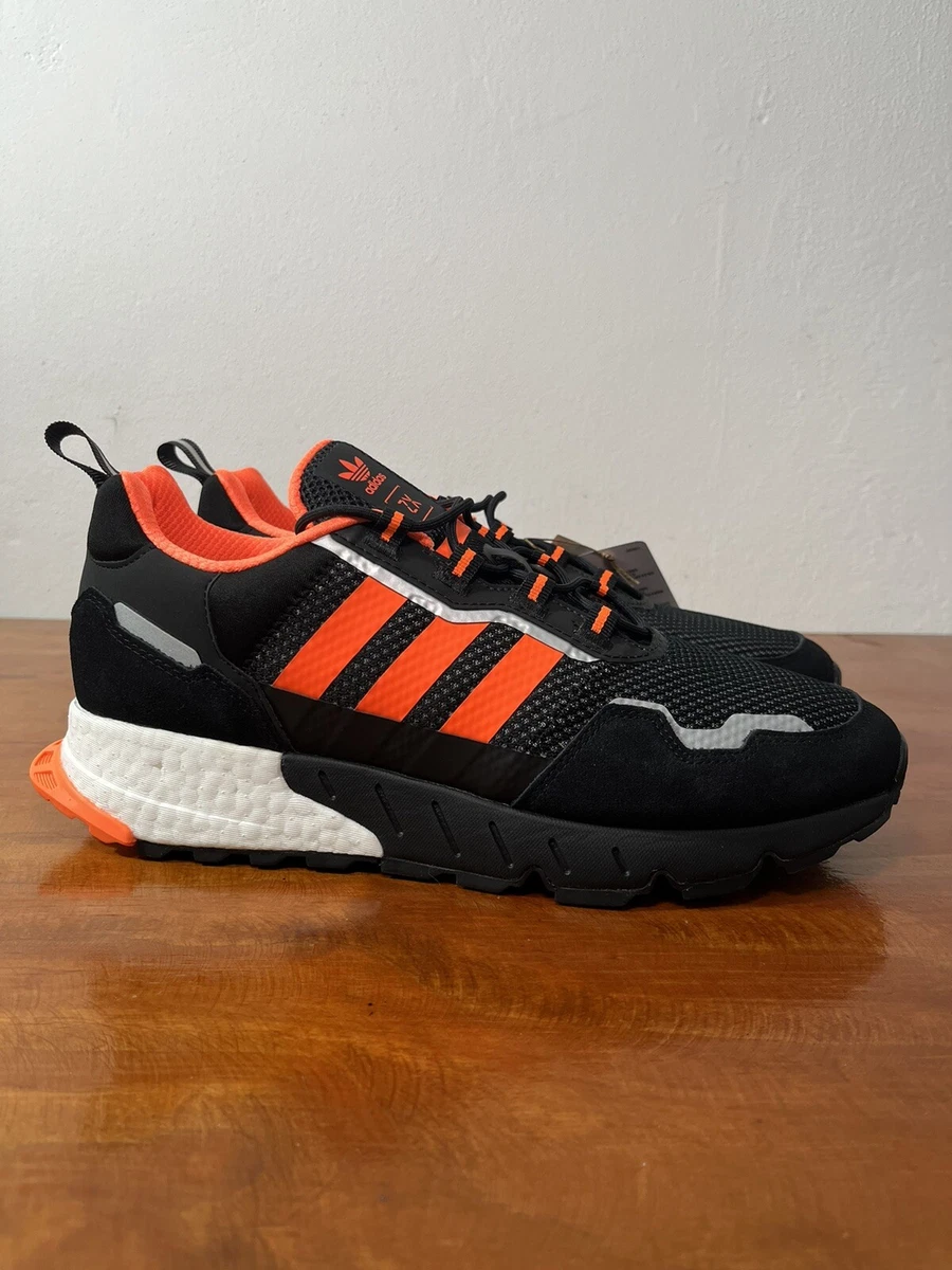 Adidas ZX 1K Boost Black Silver Metallic for sale | eBay