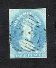 Australia Tasmania  1857 stamp SG#36 START15%ONLY used CV=36$