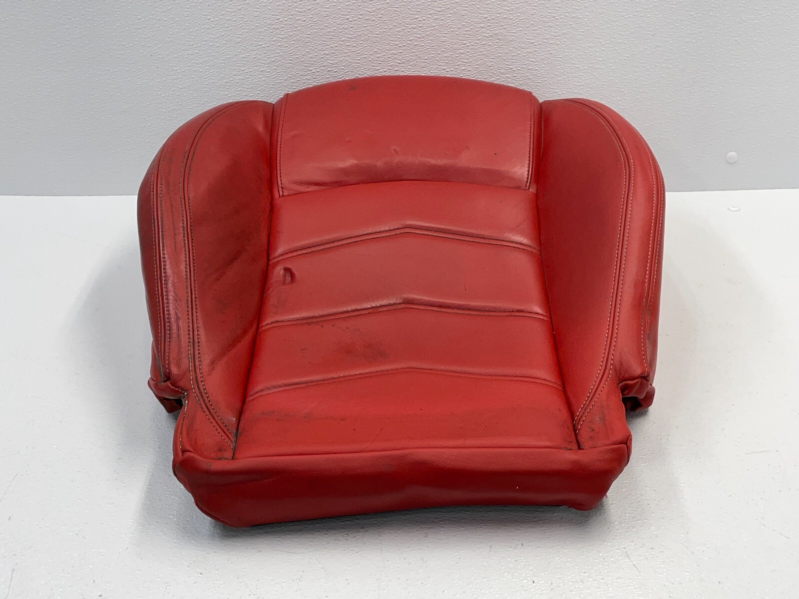 13 14 Maserati Granturismo M145 Front Left Seat Lower Cushion Red 1458 OEM